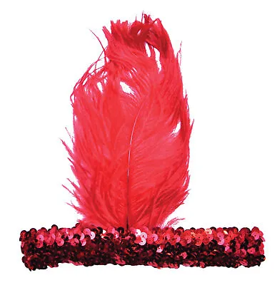 Morris - 1920'S Headband Red • $18.47