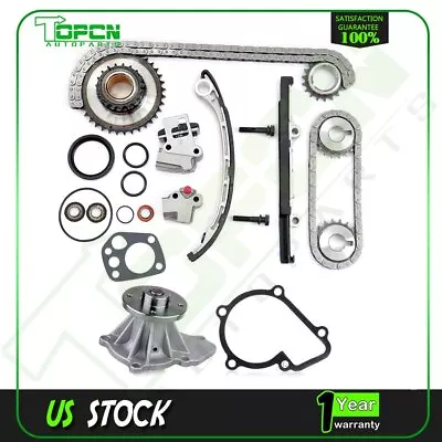 Timing Chain Kit & Water Pump Set 1998 For Nissan Frontier 2.4L DOHC KA24DE • $65.99