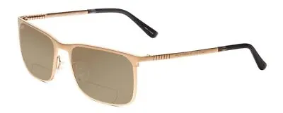 Porsche P8294-B 54mm Polarized Bi-Focal Sunglasses Light Gold Black LENS OPTIONS • $319.95