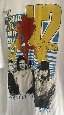 U2 The Joshua Tree Bullet In The Sky 2017 Men’s T-Shirt Size XXL • $15