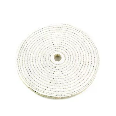 8” Spiral Sewn Sisal Buffing Wheel Aggressive Cut Scratch Remover - 3/4  Arbor • $21.99