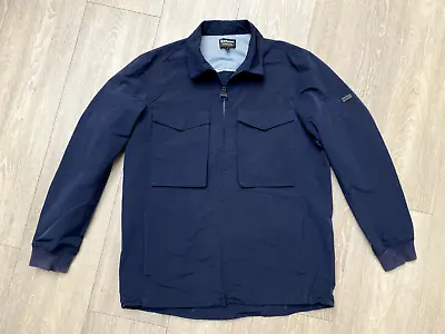 £29.99 • Buy Mens Navy Blue Barbour International Front Pocket Utility Style Jacket, Size Xl