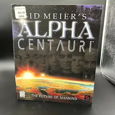 Sid Meier's Alpha Centauri PC Game CIB - Open Box/Never Played • $5