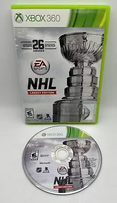 NHL Legacy Edition (Microsoft XBOX 360) TESTED-VGC • $14.50