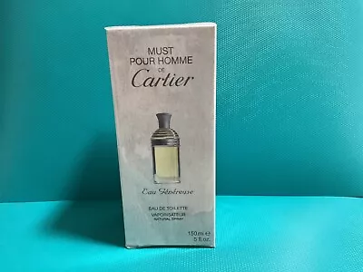 MUST POUR HOMME DE CARTIER Eau Genereuse 5.0 Fl.oz. EDT Spray • $299