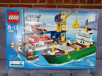 £169 • Buy Brand New Lego City HARBOR 4645 Port Container Ship Sealed In Box