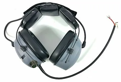 Military Pilot Jetgard Headset Ra101 Racal Raf Aircraft Airplane Aviation Mic • £38.01