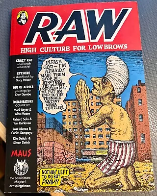 Raw High Culture For Lowbrows Vol2 No3 Penguin 1991 Exc Cond • $34.95