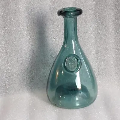 A  Holmegaard Cherry Elsinore' Blue Carafe Bottle Designed By  Ole Winther • £16.98