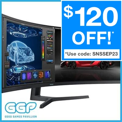 $1599 • Buy SAMSUNG 49  LED Curved S9 LS49A950UIEXXY DQHD 1800R 4ms(GTG) Gaming Monitor