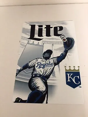 Miller Lite Royals MLB Beer Metal Tin Sign • $25