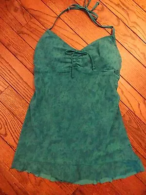 Mainstream Swimdress Swimsuit - Textured Blue/Green    $68.00 • $3.49