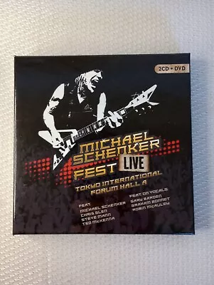 Michael Schenker Fest - 2016 Live In Tokyo 2 CD & 1 DVD Box Set MSG UFO Metal • $22.99