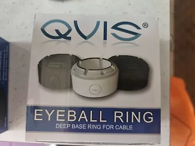 11 Piece CCTV QVIS OYN-X RING DEEP BASE FOR EYEBALL/DOME CAMERA White Colour. • £109.99