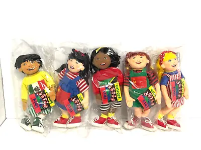1991 UNICEF Kids Dolls Russian Chinese African American Mexican New Unopened • $25