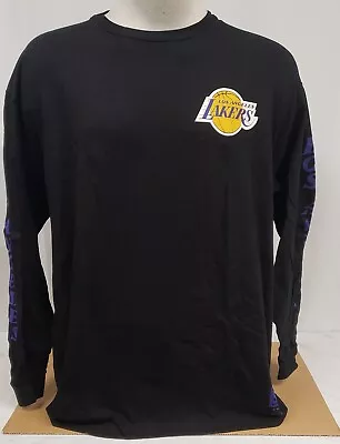 Brand New Men's Mitchell & Ness NBA Los Angeles Lakers Long Sleeve Shirt -2X • $24.99