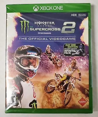 Monster Energy Supercross 2 Day 1 Edition Xbox One NEW  • $16.99