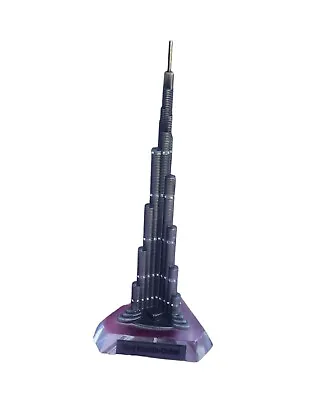 Burj Khalifa Dubai Tower Model Miniature Dubai Tower Decoration • $14.99