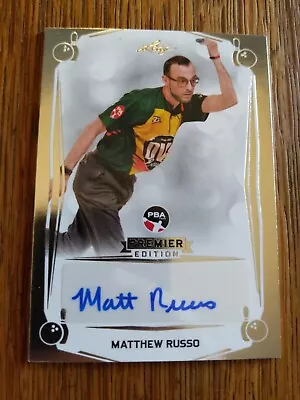 Matthew Russo 2023 Leaf PBA Premier Bowling Auto • $5.50