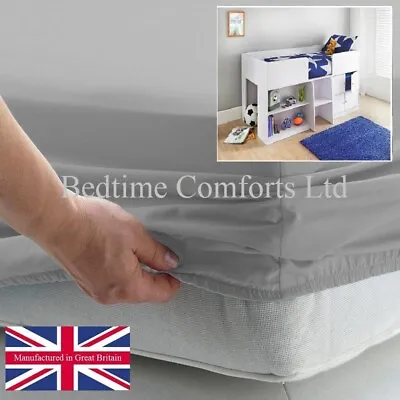 CABIN BED FITTED SHEET IKEA ARGOS Shorty Small Single 70 X 175cm (2' 3  X 5' 9 ) • £13.99