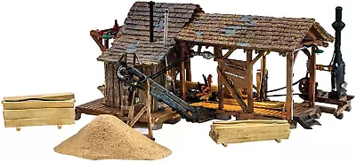 Micro-Mark  Landmark Structures Built & Ready Buzz'S Sawmill HO Scale • $95.99