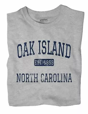 Oak Island North Carolina NC T-Shirt EST • $18.99