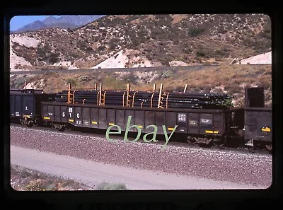 $4 • Buy Orig Slide Birmingham Southern Railroad BS #510 Gondola W Pipe Load 2012