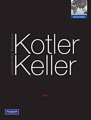 Marketing Management Paperback Philip Keller Kevin Lane Kotler • $9.27
