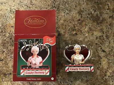 CARLTON CARDS  I Love Lucy  Candy Factory Antics Christmas Ornament Lucille Ball • $17.99