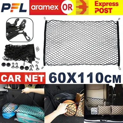 Car Net Organizer Storage Large Boot Cargo Trunk Luggage Tidy SUV Rear Universal • $13.59