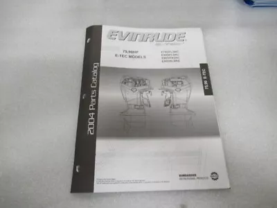 PM135 2004 Evinrude E-Tec Outboard 75 90HP Models Parts Catalog P/N 5005315 • $10.04