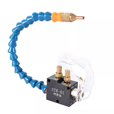 Mist Coolant Lubrication Spray System For 8mm Air Pipe CNC Lathe 118 Tube Zg • £22.29