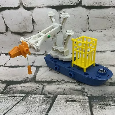 Matchbox Replacement Pieces Mega Rig Shark Ship Crane Cage Deck Pieces • $13.60