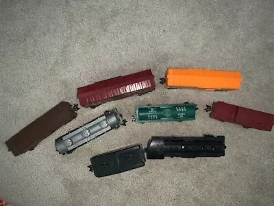 Marx Trains- Set Of 6 Cars Plus Engine And Tender *(See Description) • $35