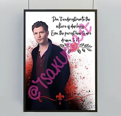 The Originals Print A4 Art Print Poster Vampire Diaries TVD Klaus Mikaelson • £9.99