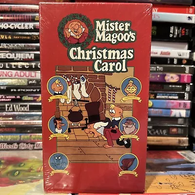 Mister Magoo’s Christmas Carol 1962 VHS New Jim Bakus Animated Holiday Special • $14.99