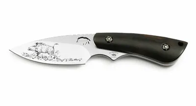 $240 • Buy PUMA IP Wildboar I, Ebony Wood, Hunting Knife 820085 Handmade