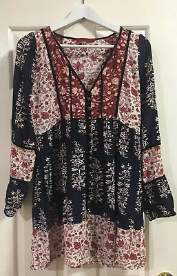 Tigerlily Womens Floral Mini Dress Size 12 • $99