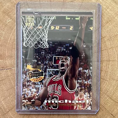 Michael Jordan Topps Stadium Club Frequent Flyer VHTF • $5.50