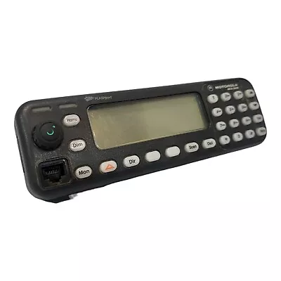 Motorola MCS2000 Two-Way Radio Flashport Control Head - UNTESTED • $29.98