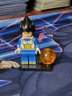 Vegeta - Custom Build Toy Figure From Dragon Ball Z • $20.50