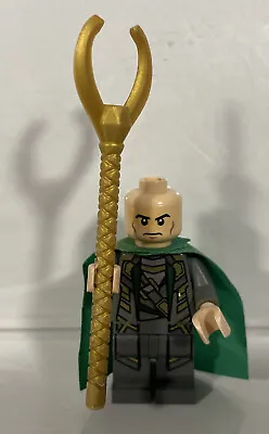 £6.99 • Buy Lego Mini Figure Loki Avengers Incomplete Missing Mask And Part Of Staff - Used