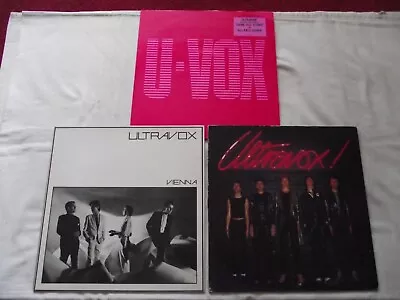 Ultravox Lp Collection Lot ** Vienna U-vox Ultravox! (1977) • £0.99