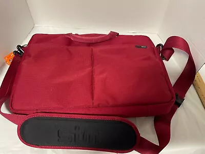 STM Laptop Red Bag Faux Fur Lined • $20