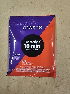 Matrix SOCOLOR Pre-Bonded 10 Minute Permanent 505N - Extra Coverage Pack  • $10.99