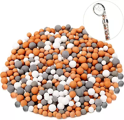 Replacement Shower Filter Beads Anion Mineral Balls Purifying Stones For Purifyi • £12.53