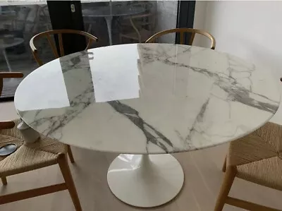 Knoll Saarinen 47Inch Marble Dining Table Top - Top Only Not Including The Base • £2100