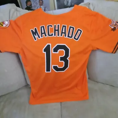 Manny Machado #13 Baltimore Orioles Orange Youth XL Jersey • $9.98