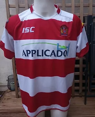 £13.49 • Buy Vintage Men’s ISC Wigan Warriors 2013 Home Rugby Shirt Size Medium