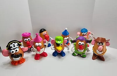 Mr Potato Head Mixed Lot Of 9 Accessories And Bodies Woody Buzz Lightyear Pirate • $40